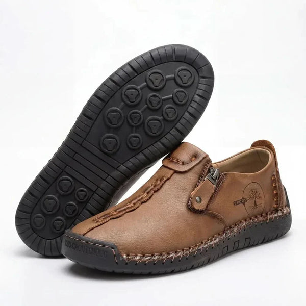 BURLEIGH EASY-ON ZIP LOAFERS