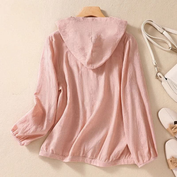 MIRI LINEN HOODIE