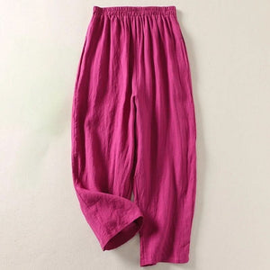 SOPHIA FLOW COTTON LINEN PANTS