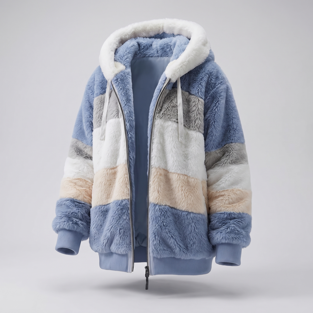 HAVENMERE FUZZY HOODED JACKET