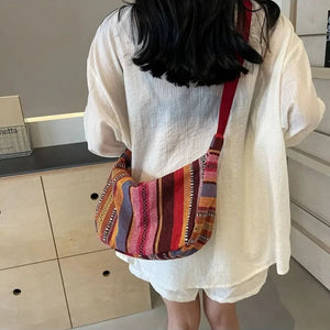 LA BOHEME PATTERNED CROSSBODY BAG
