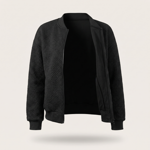 EVELYN STATEMENT CHEVRON JACKET