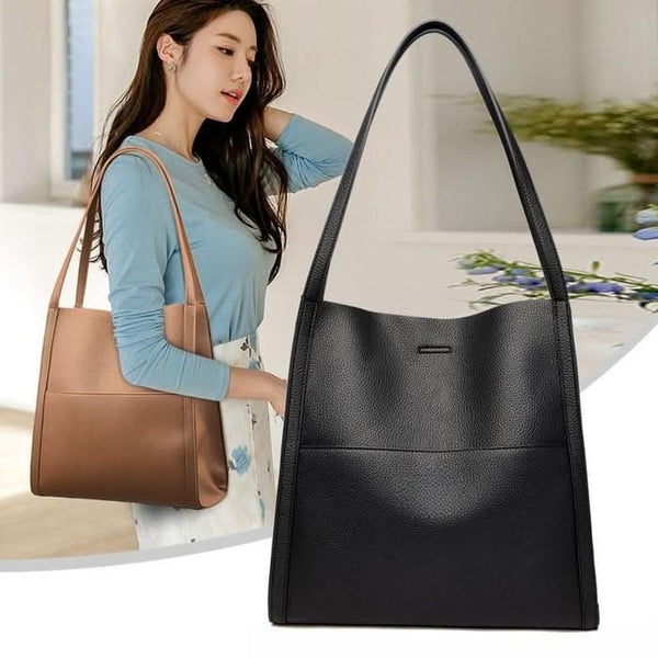 CLARA GENUINE LEATHER SHOULDER BAG