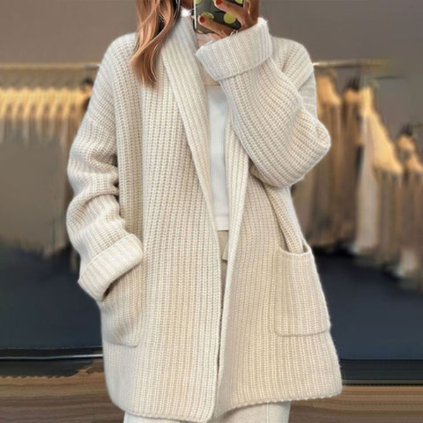 THALIRA WOOL CARDIGAN