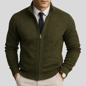 RAVINO ZIP-UP CARDIGAN
