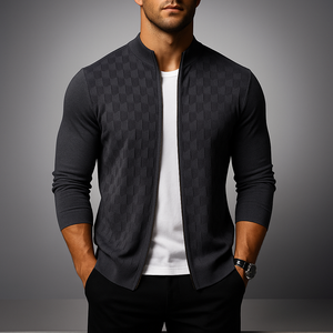 ALDRIC ZIP CARDIGAN