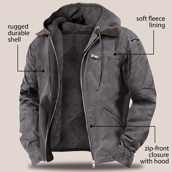 WELLINGTON FULL-ZIP HOOD JACKET