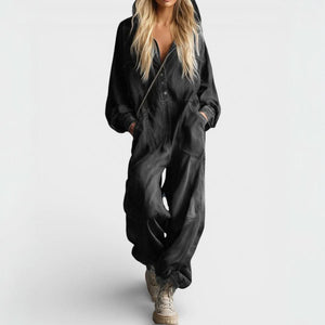 ARLENA COMFORT HOODED JUMPSUIT