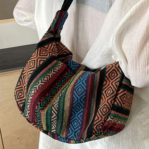 LA BOHEME PATTERNED CROSSBODY BAG