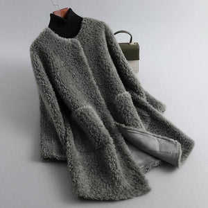 HOLLMERE SHEARLING COAT