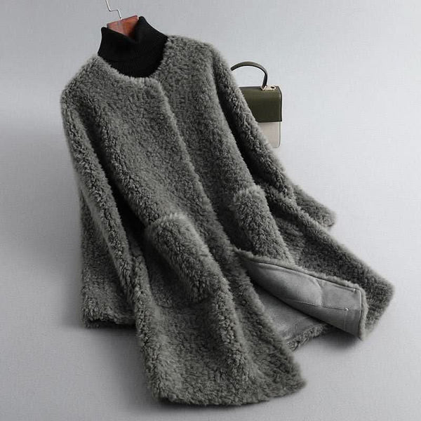HOLLMERE SHEARLING COAT
