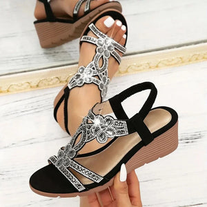 ETERNA WALK WEDGE SANDALS