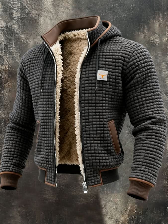 ARDEN LINED QUILTED FLEECE JACKET