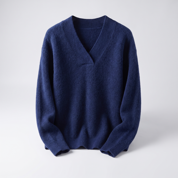 CAMILLE COZY V-NECK KNIT