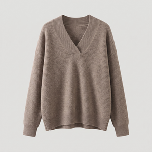 CAMILLE COZY V-NECK KNIT