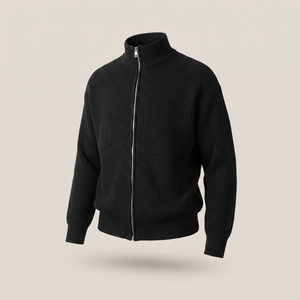 HOLLIS SMART-CASUAL ZIP CARDIGAN