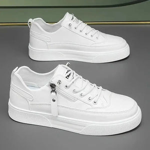 SORRENTO LEATHER TRAINERS