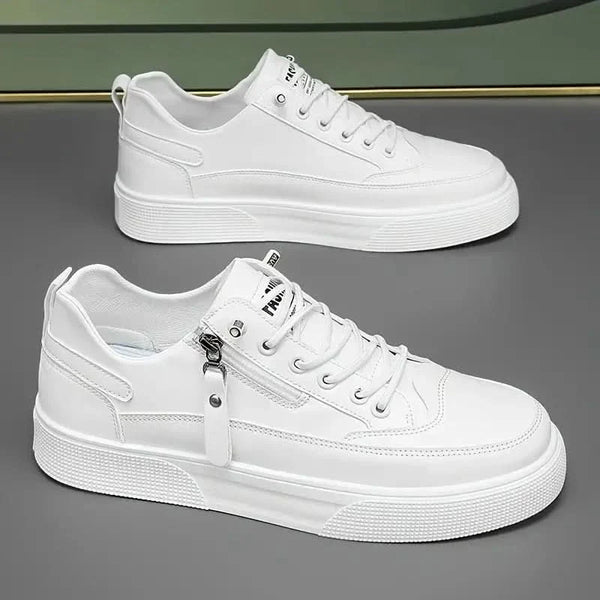 SORRENTO LEATHER TRAINERS