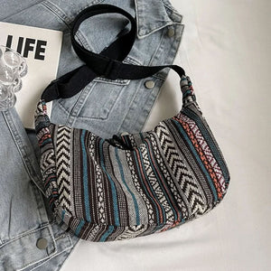 LA BOHEME PATTERNED CROSSBODY BAG
