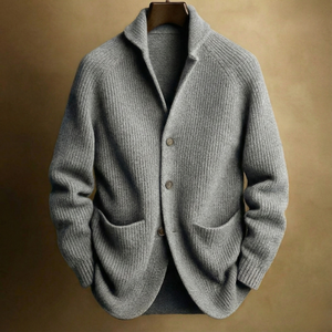 ALDRIC RIBBED CARDIGAN