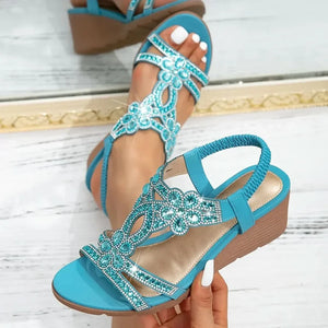 ETERNA WALK WEDGE SANDALS