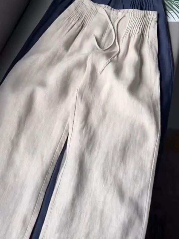 VELORIA RELAXED WIDE-LEG TROUSERS