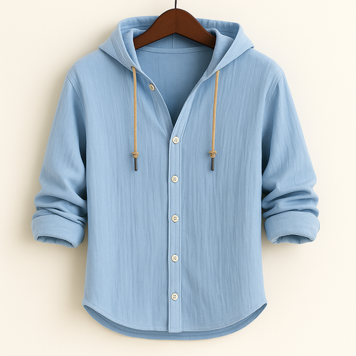 LANGFORD HOODED SHIRT JACKET