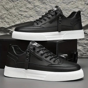 SORRENTO LEATHER TRAINERS