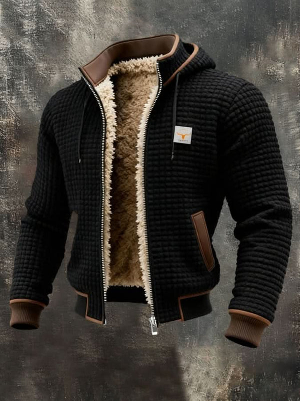 ARDEN LINED QUILTED FLEECE JACKET
