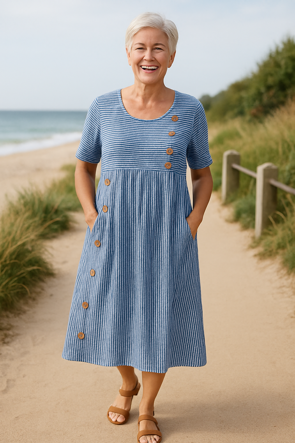 SERENITY MIDI DRESS