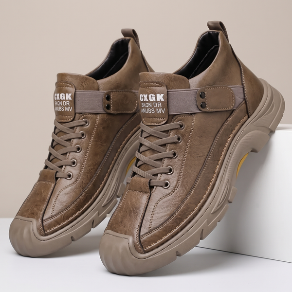 HARRINGTON COMFORT LEATHER TRAINERS