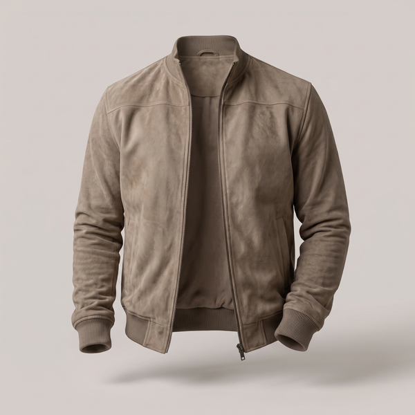 MONTCLAIR SUEDE BOMBER JACKET