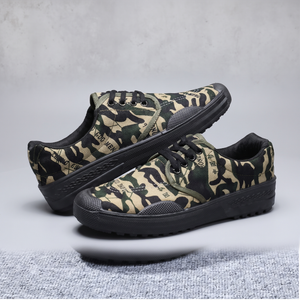 BLACKTHORN CAMO TRAINERS