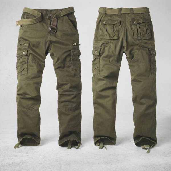 RAVENFORD HEAVY-DUTY CARGO TROUSERS