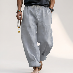 COTSBOURNE RELAXED LINEN TROUSERS