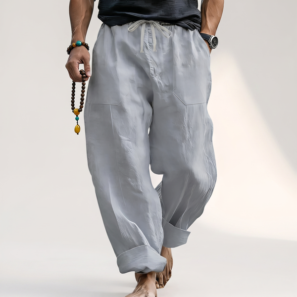 COTSBOURNE RELAXED LINEN TROUSERS