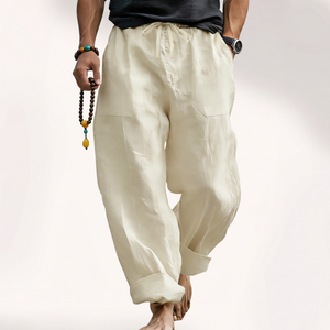 COTSBOURNE RELAXED LINEN TROUSERS