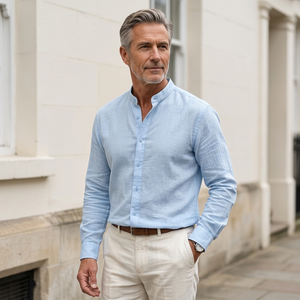HOLLINSHAW LIGHTWEIGHT LINEN SHIRT
