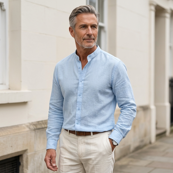HOLLINSHAW LIGHTWEIGHT LINEN SHIRT