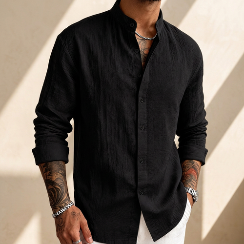 ALBRIGHTON SOFT LINEN BUTTON SHIRT