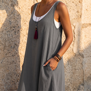 ISALINE STRAPLESS TIERED MIDI DRESS