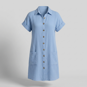 AVENLEIGH BUTTONED SHIRT DRESS