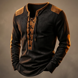 RAVENSHAW VINTAGE LACE-UP SHIRT