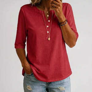 AVELINE CLASSIC O-NECK TOP