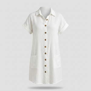 AVENLEIGH BUTTONED SHIRT DRESS