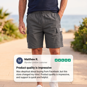 DUNSTAN LIGHTWEIGHT CARGO SHORTS