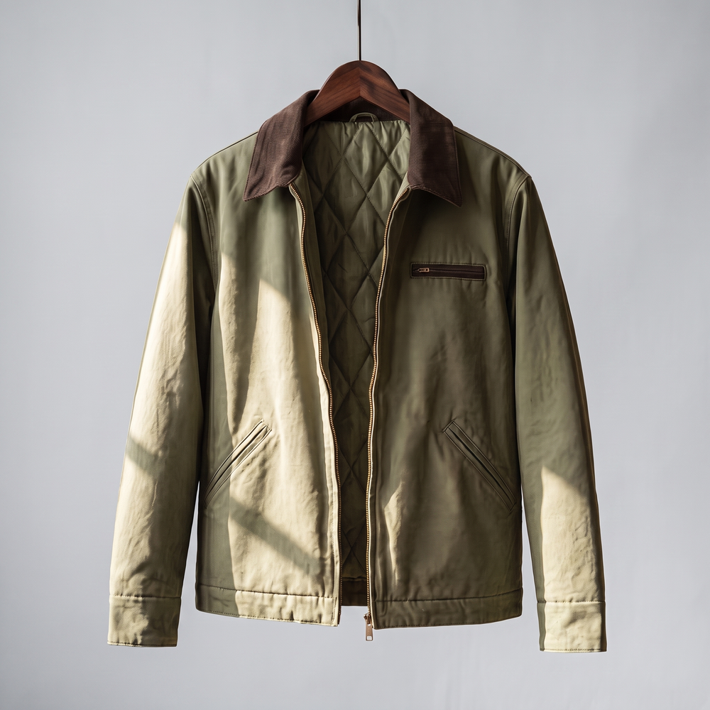 WHITLOCK COTTON ZIP JACKET