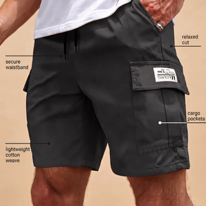 DUNSTAN LIGHTWEIGHT CARGO SHORTS