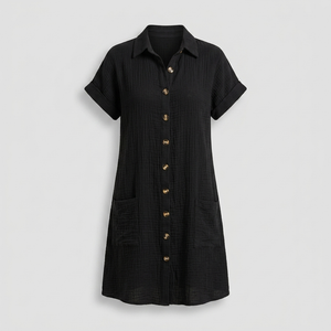 AVENLEIGH BUTTONED SHIRT DRESS