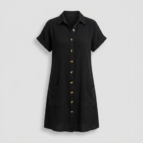 AVENLEIGH BUTTONED SHIRT DRESS